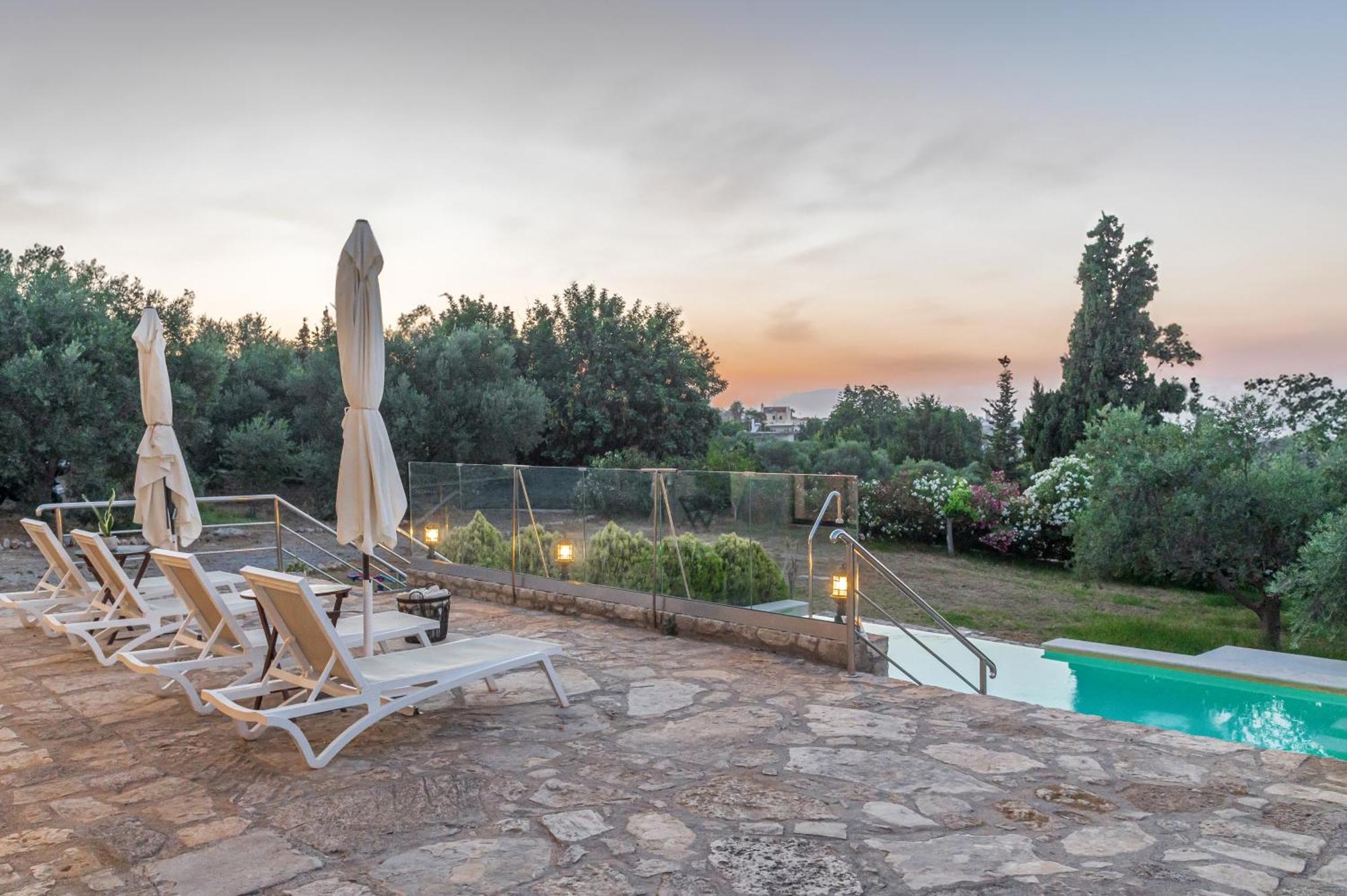 Elarchon Villa Private Pool Episkopi-Chania Exterior foto