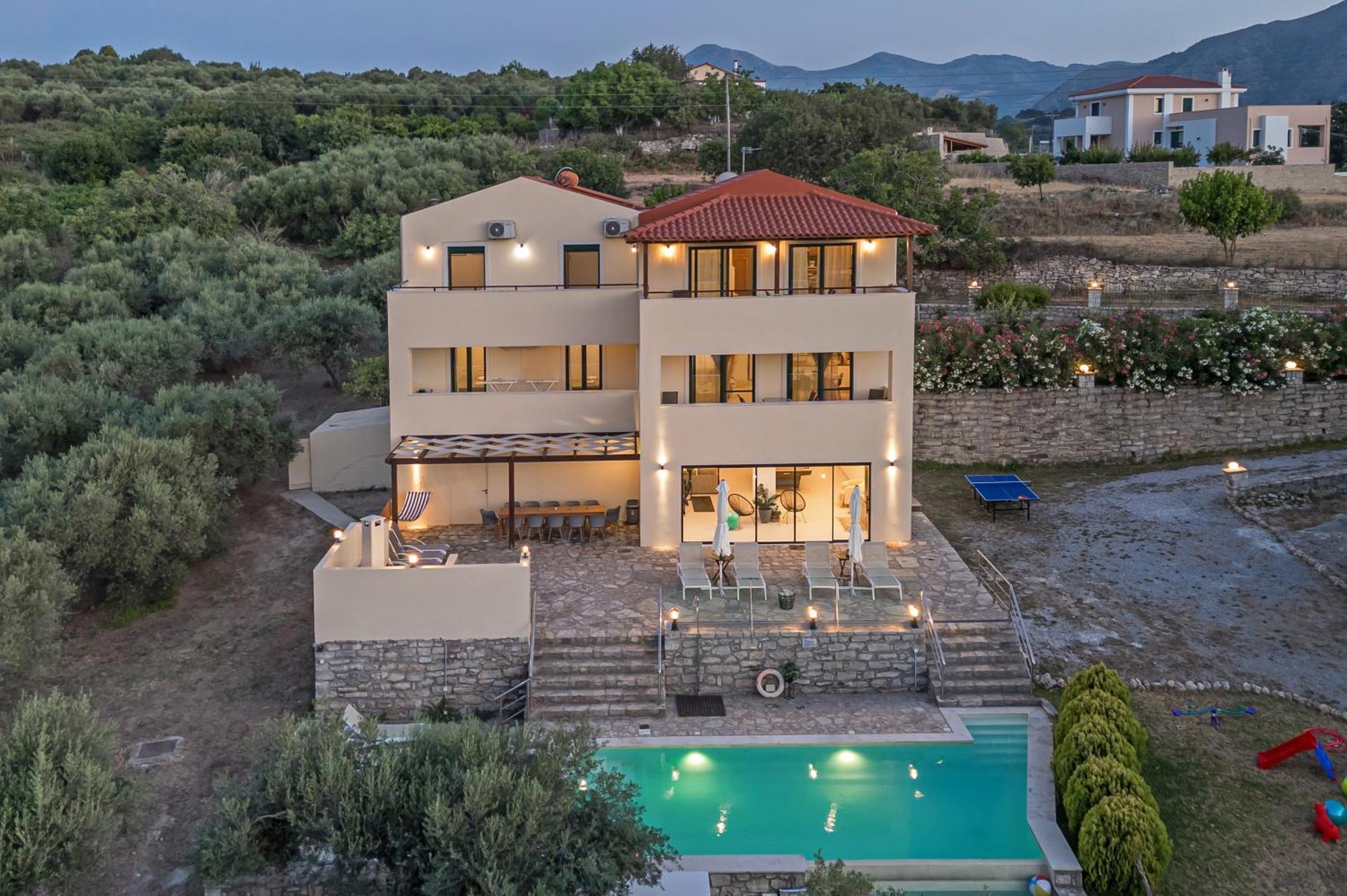 Elarchon Villa Private Pool Episkopi-Chania Exterior foto