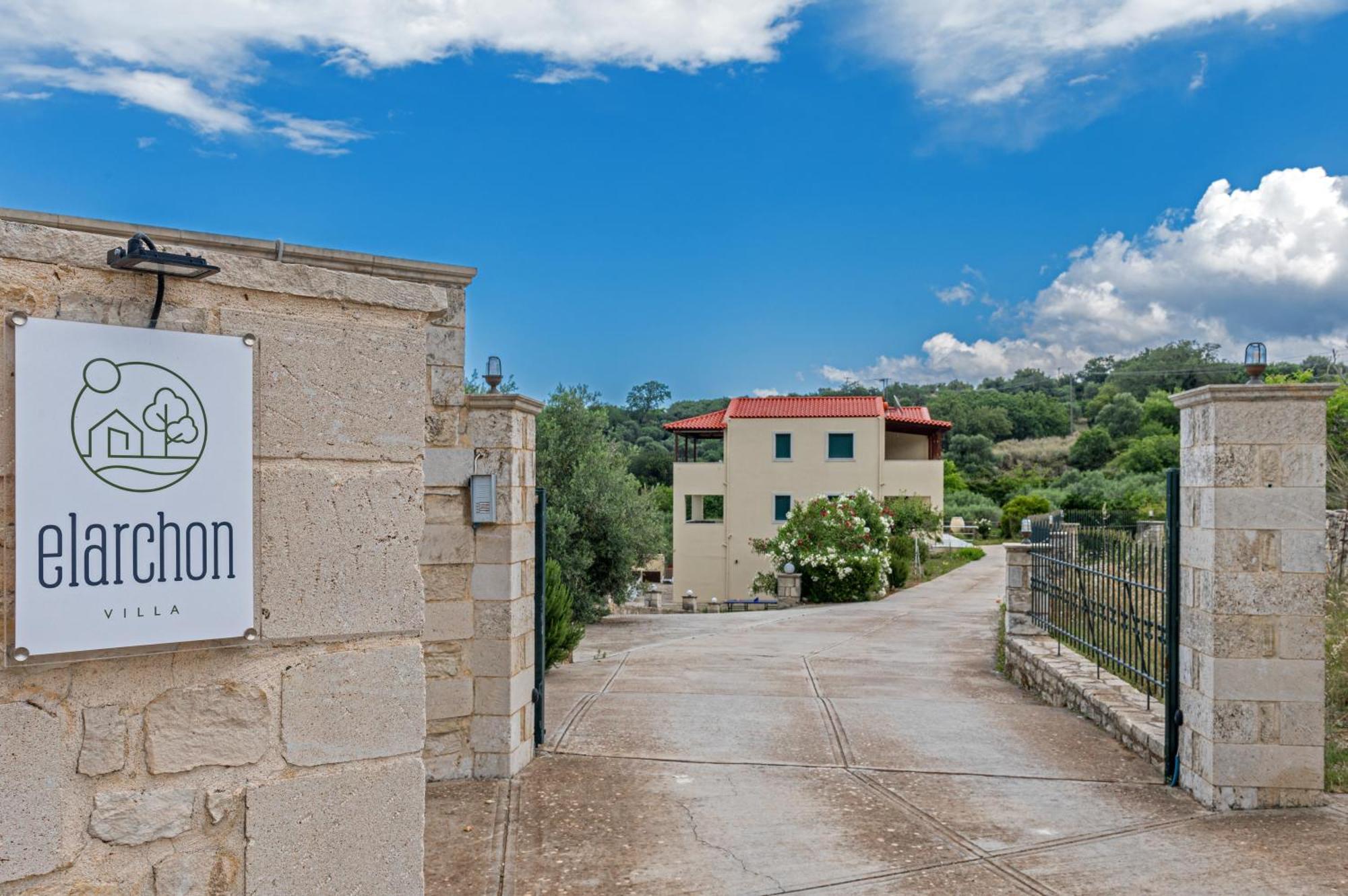 Elarchon Villa Private Pool Episkopi-Chania Exterior foto