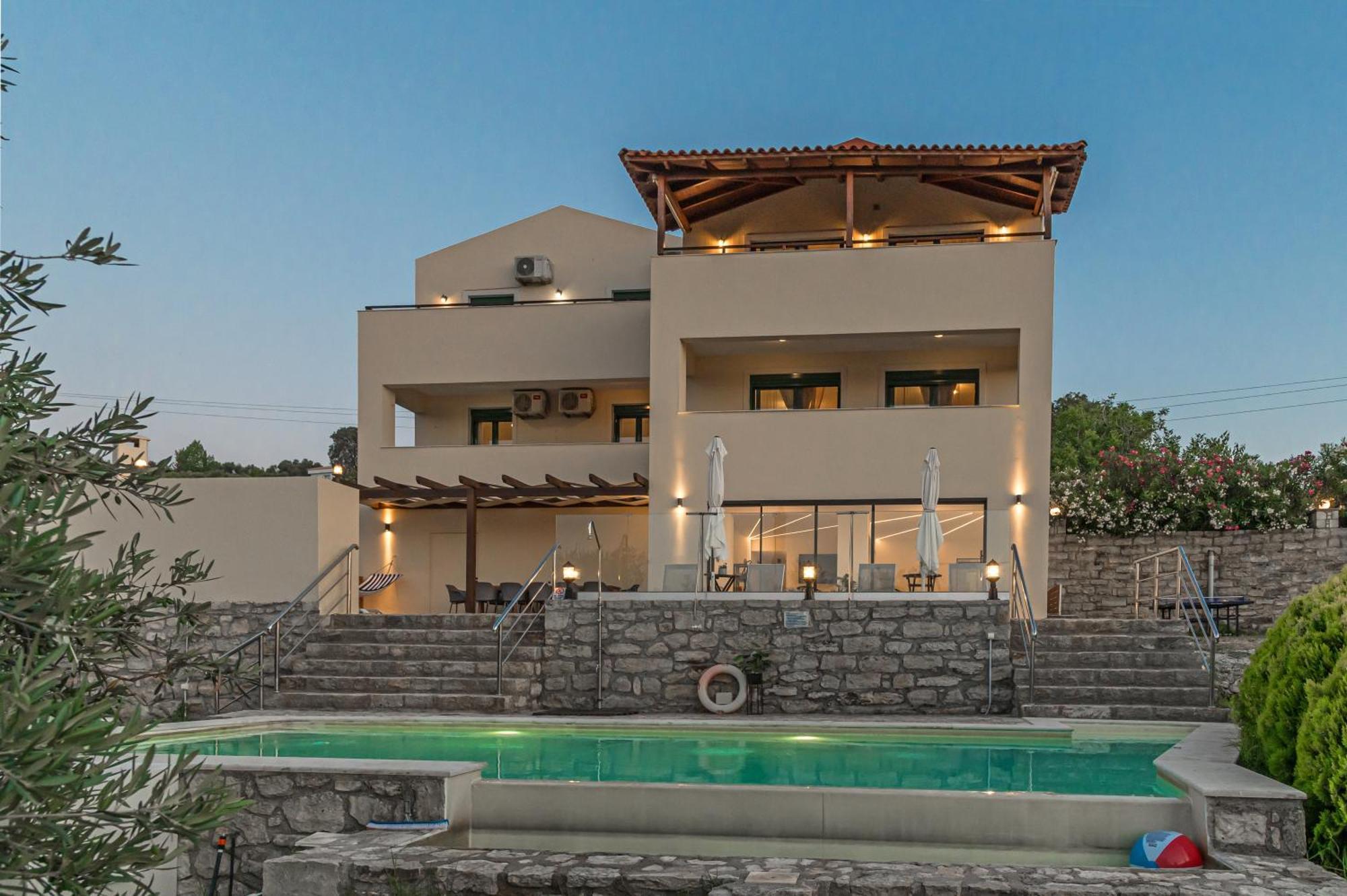 Elarchon Villa Private Pool Episkopi-Chania Exterior foto