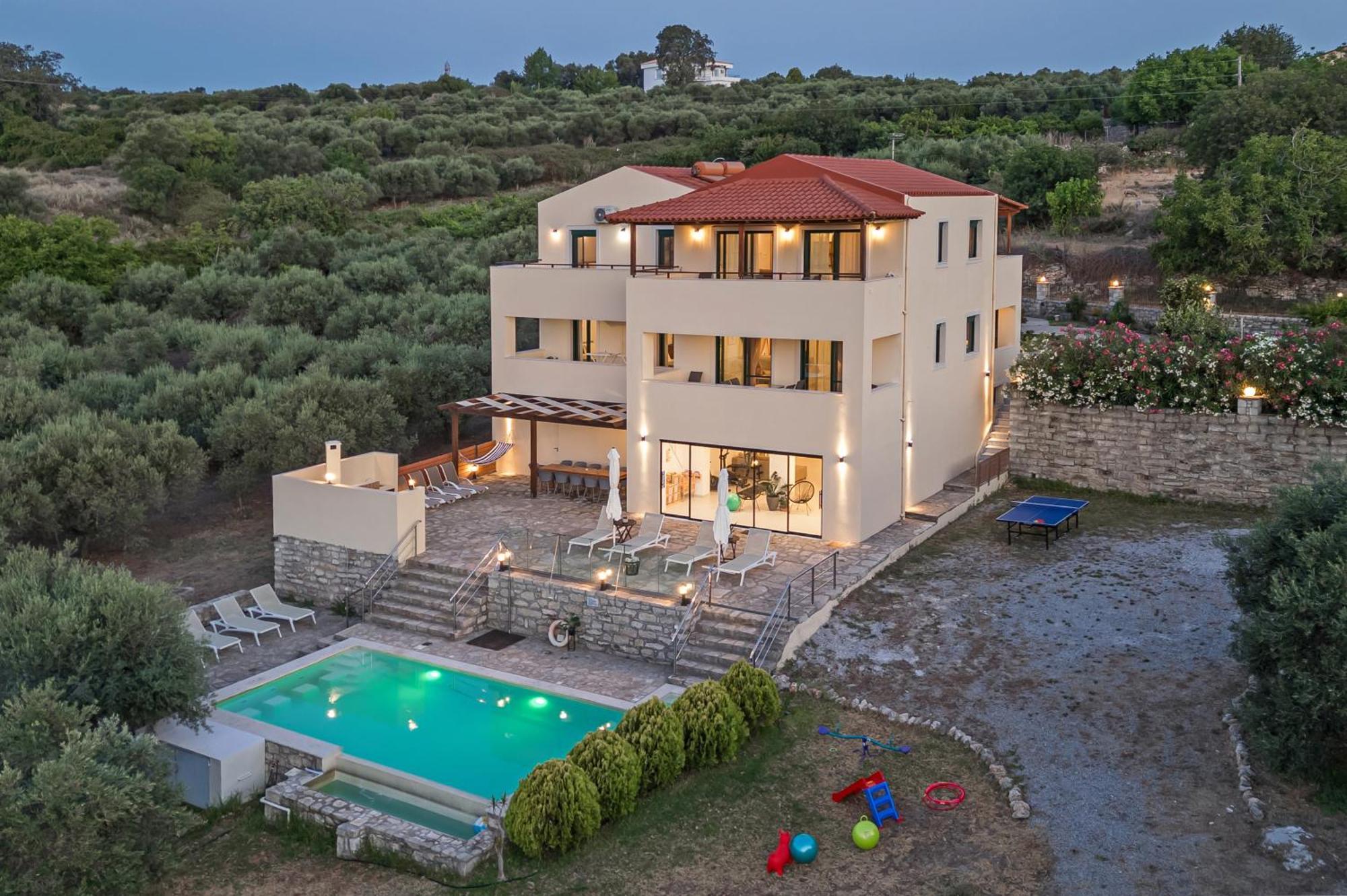 Elarchon Villa Private Pool Episkopi-Chania Exterior foto