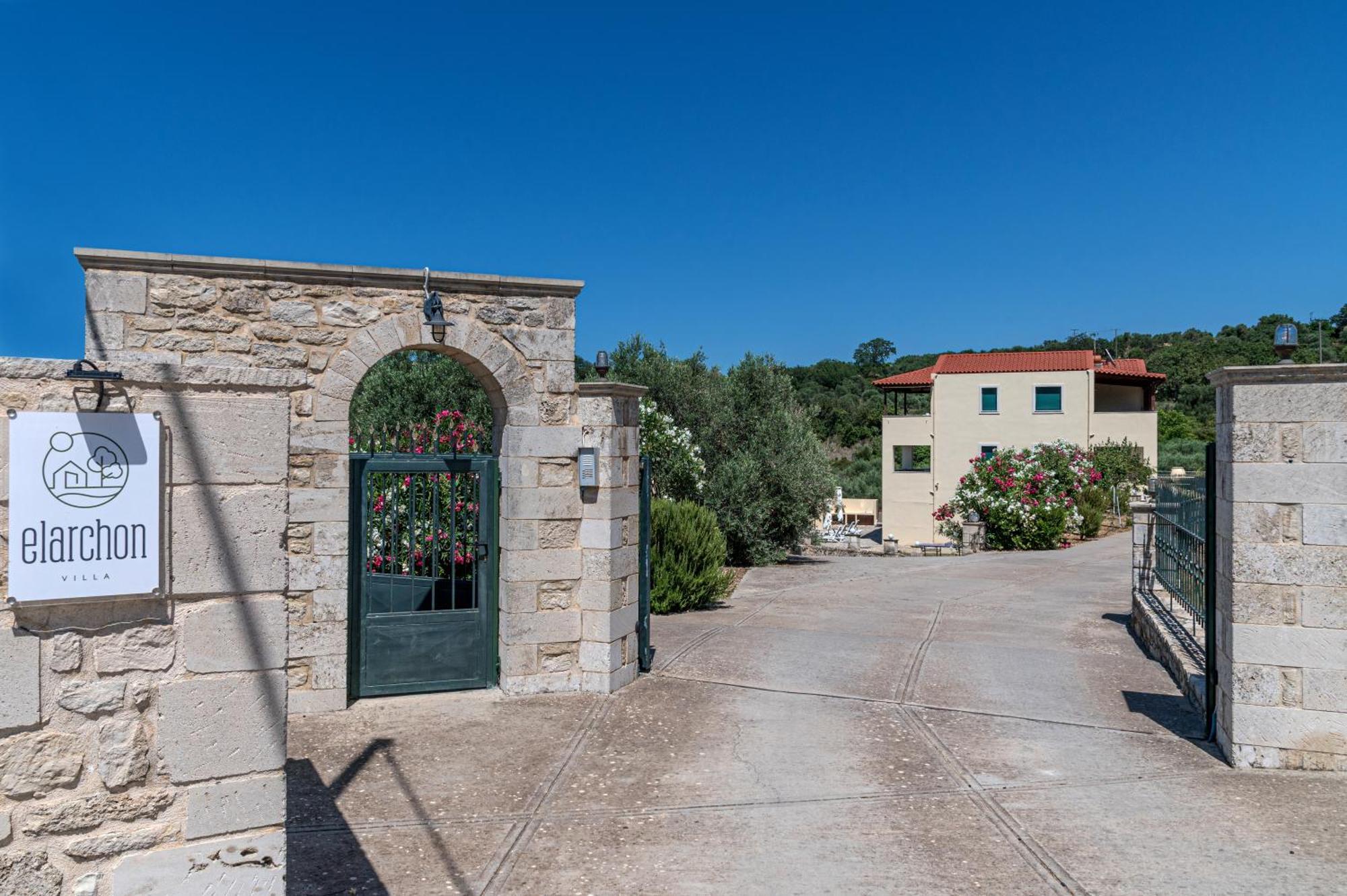 Elarchon Villa Private Pool Episkopi-Chania Exterior foto