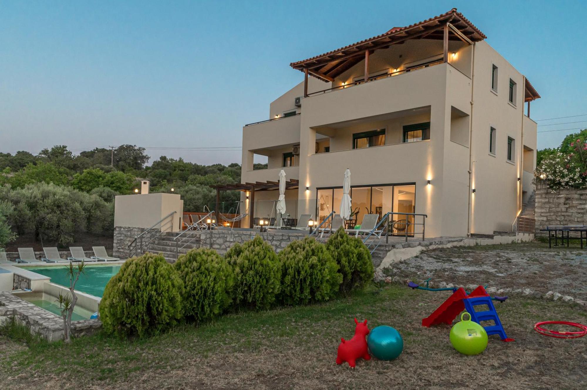 Elarchon Villa Private Pool Episkopi-Chania Exterior foto